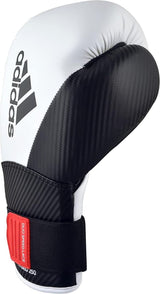 Adidas bokszkesztyű Hybrid 250, fehér-fekete