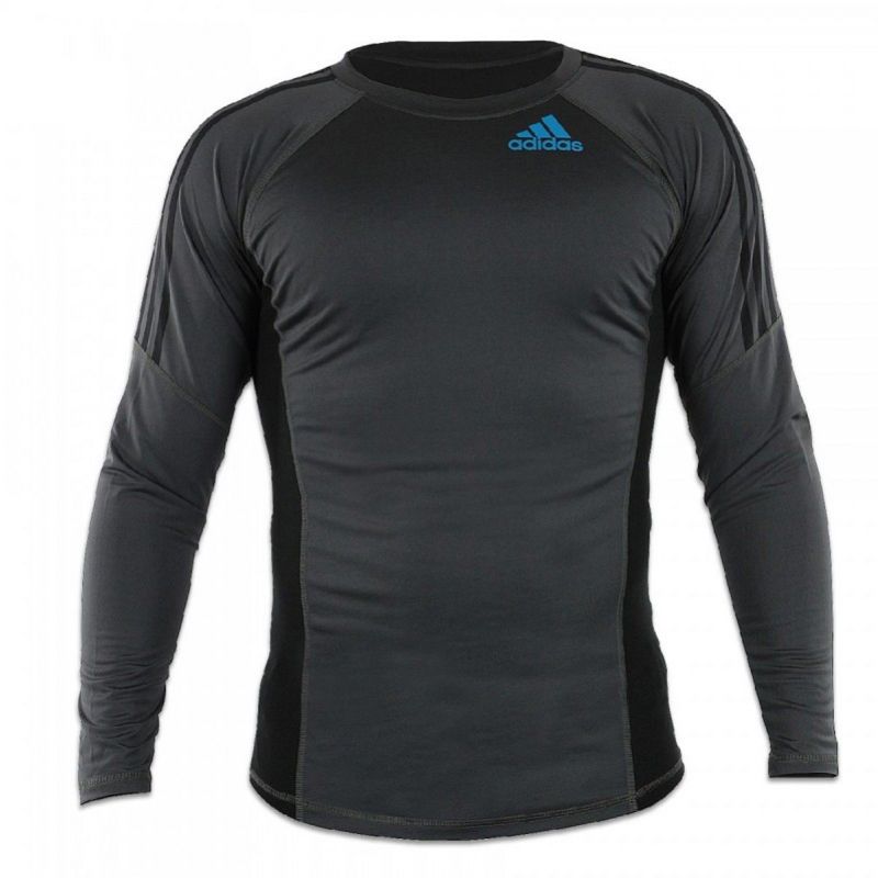 Adidas hosszú rashguard póló Grappling, fekete