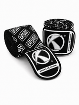 Katsudo rugalmas boxkötés Path PRO monogrammal 2 db, fekete-fehér