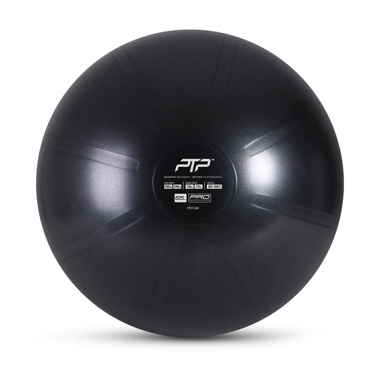 PTP fitnesz labda Coreball, fekete
