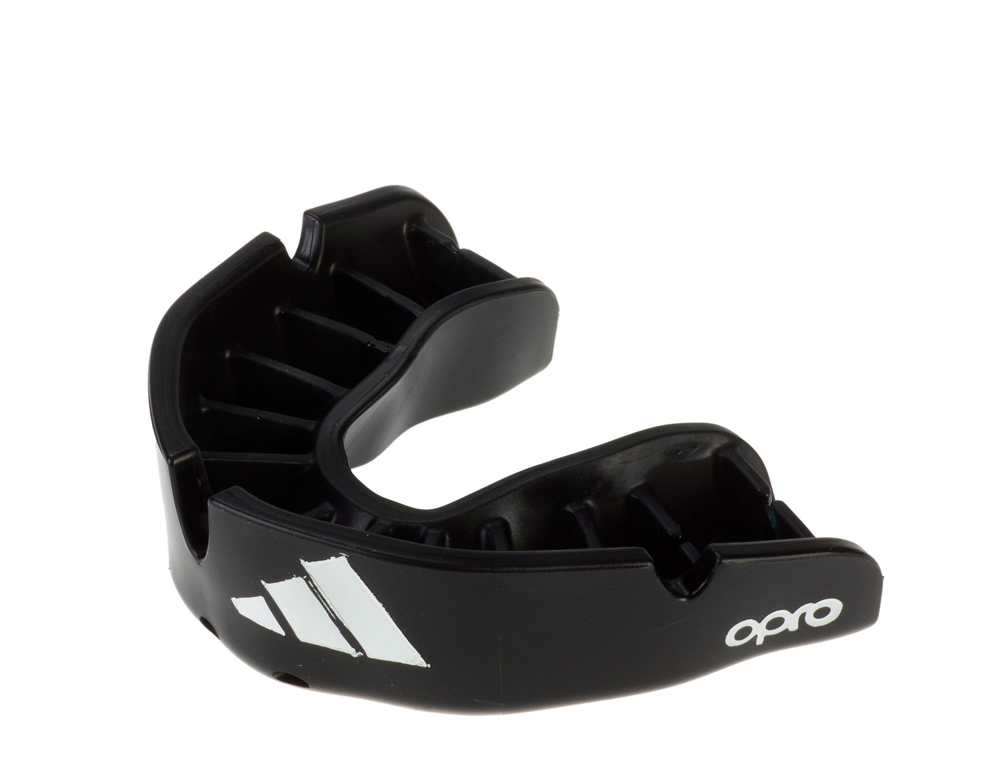 Adidas Junior gyermek fogvédő Opro Bronze, fekete