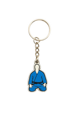 Katsudo kétoldalú fém medál Judo, kék-fehér