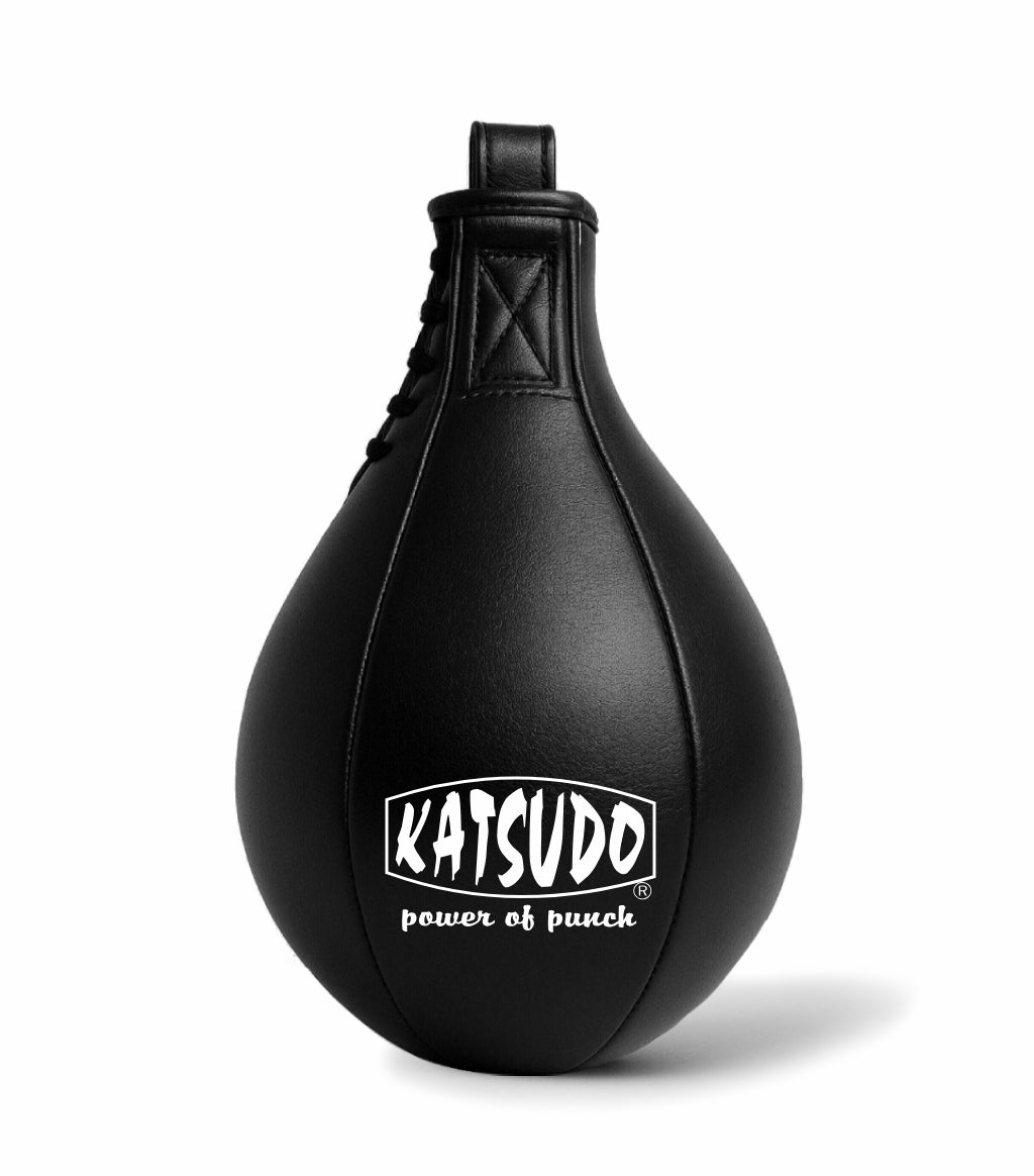 Katsudo körte alakú bokszzsák Thai 37x18x58, fekete