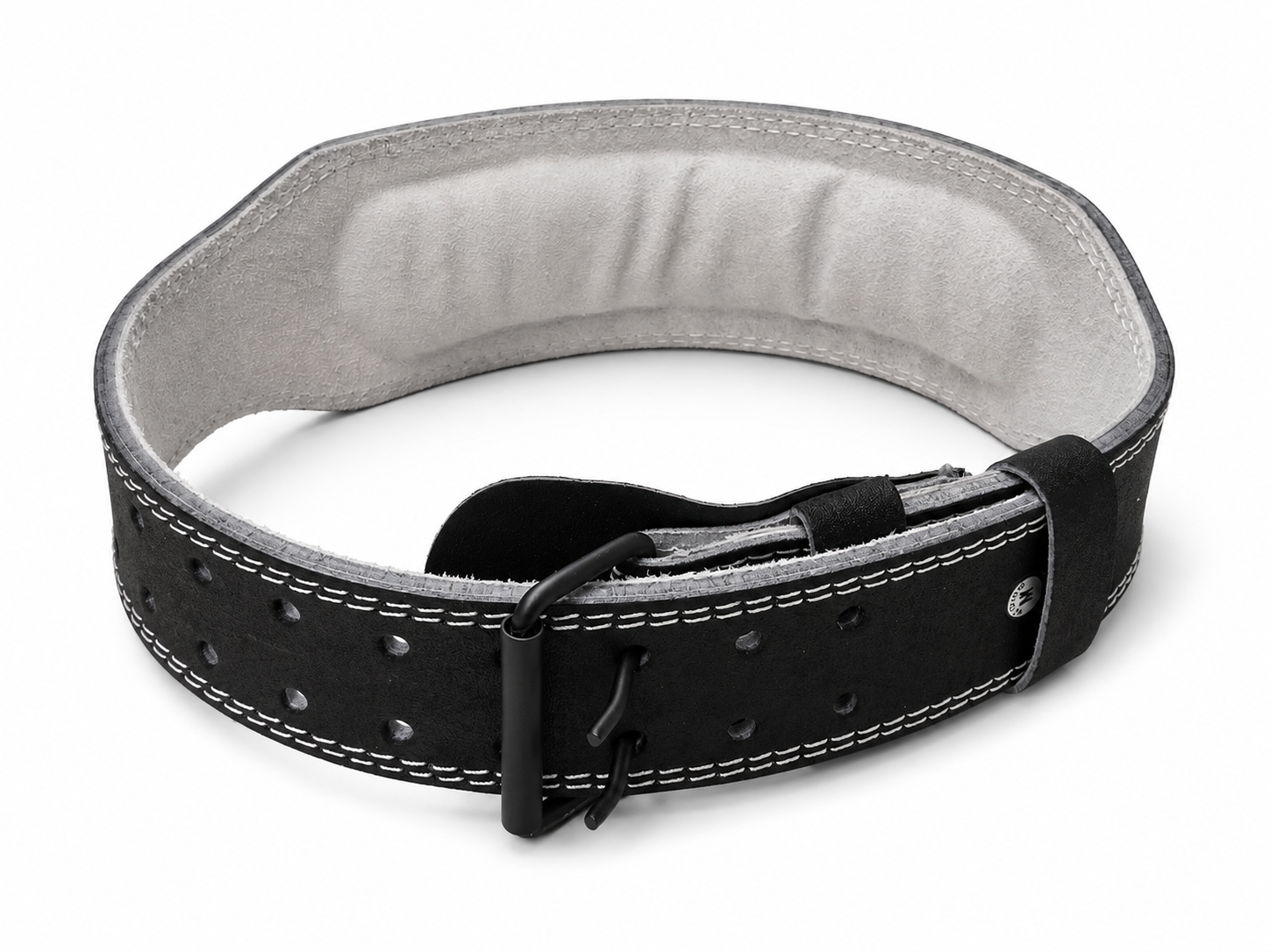Katsudo CoreLock Fitness öv valódi bőrből 10 cm, fekete