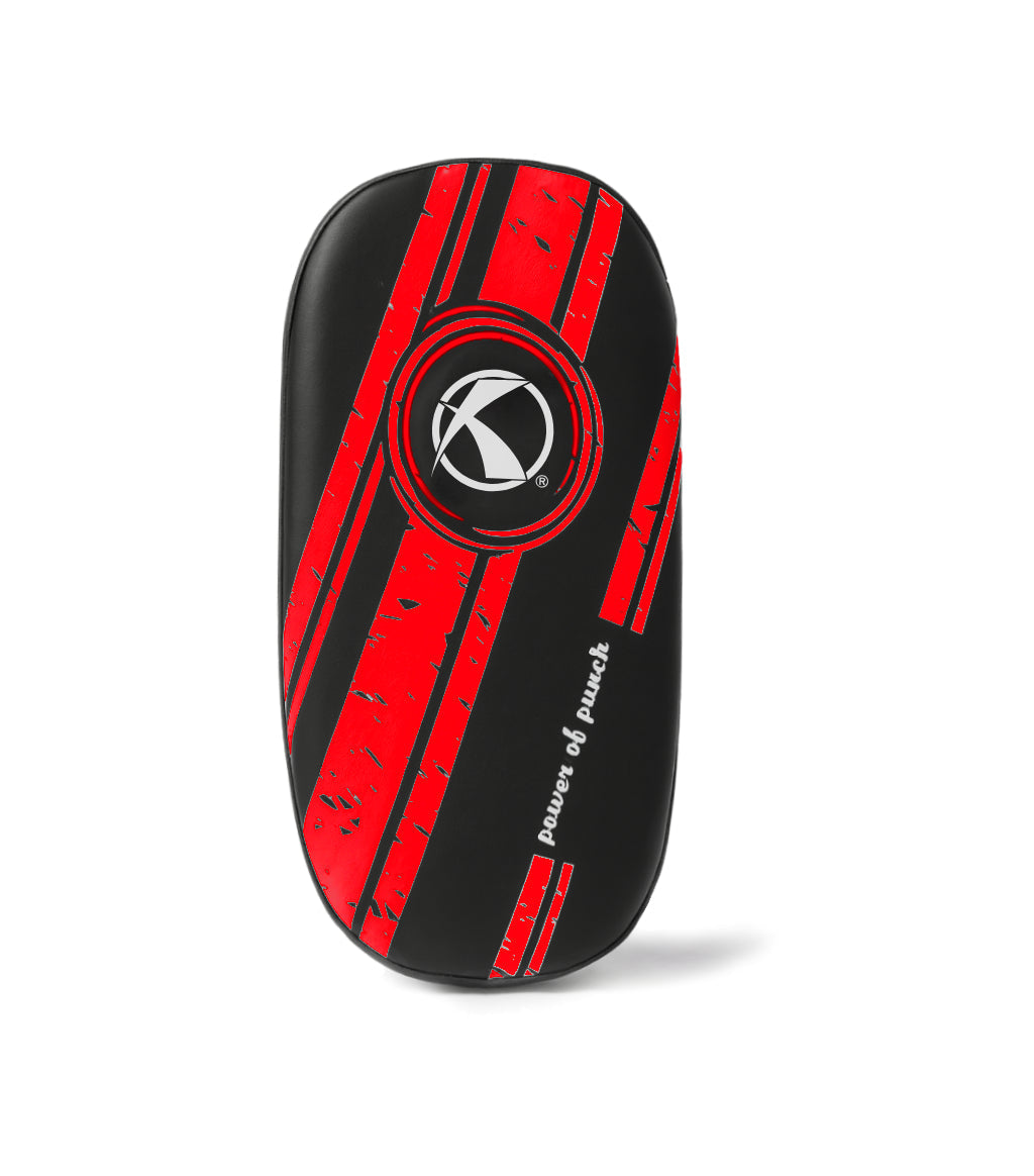 Katsudo bőr arm makiwara Curve 2db, piros-fekete