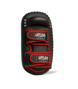 Katsudo bőr arm makiwara Curve 2db, piros-fekete