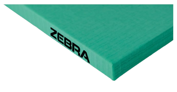 Zebra tatami, fűzöld