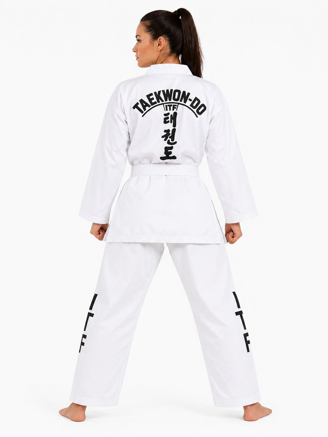 Katsudo taekwondo kimonó Itf ba 220g, fehér