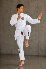 Katsudo taekwondo kimonó Itf ba 220g, fehér