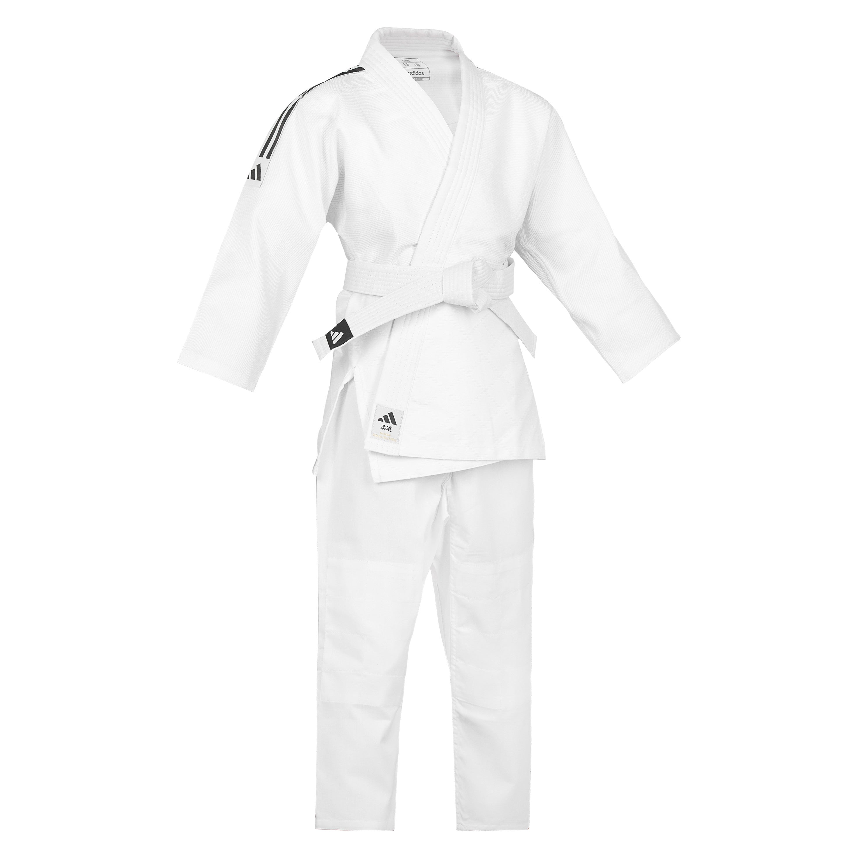 Adidas JU kimonó fekete csíkokkal Club 350g, fehér