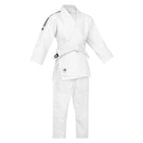 Adidas JU kimonó fekete csíkokkal Club 350g, fehér