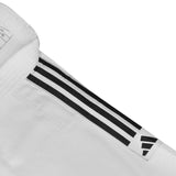Adidas JU kimonó fekete csíkokkal Club 350g, fehér
