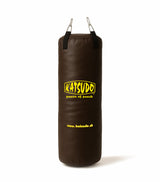 Katsudo bőr bokszzsák Browny 90x30, barna