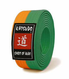 Katsudo öv obi Master, narancssárga-zöld