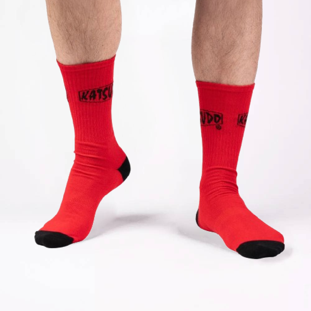 Katsudo sportzokni Classic, piros