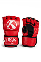 Katsudo mma kesztyűk Challenge, piros