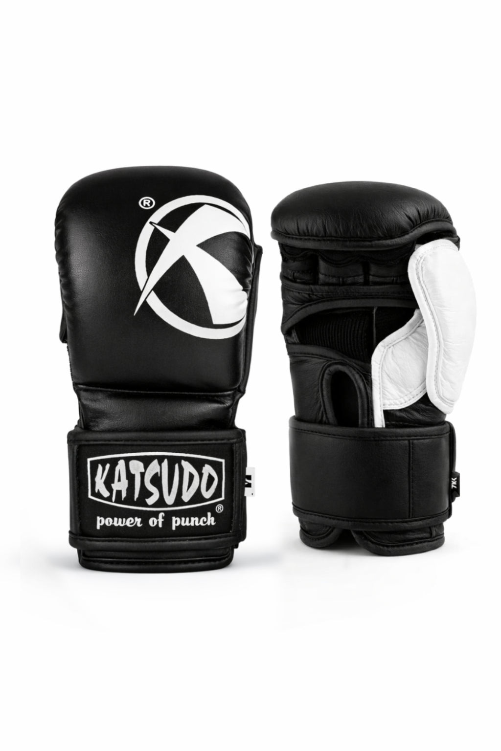 Katsudo mma kesztyűk Revenge, fekete-fehér