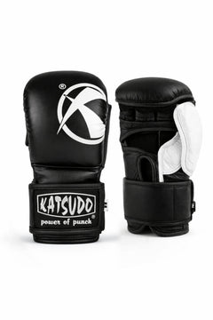 Katsudo mma kesztyűk Revenge, fekete-fehér