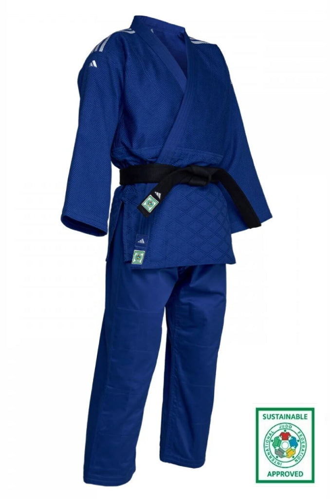 Adidas JU kimonó  Champion III IJF Slim fit 750g, kék