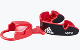 Adidas 4. generációs Opro Silver fogvédő, fekete-piros