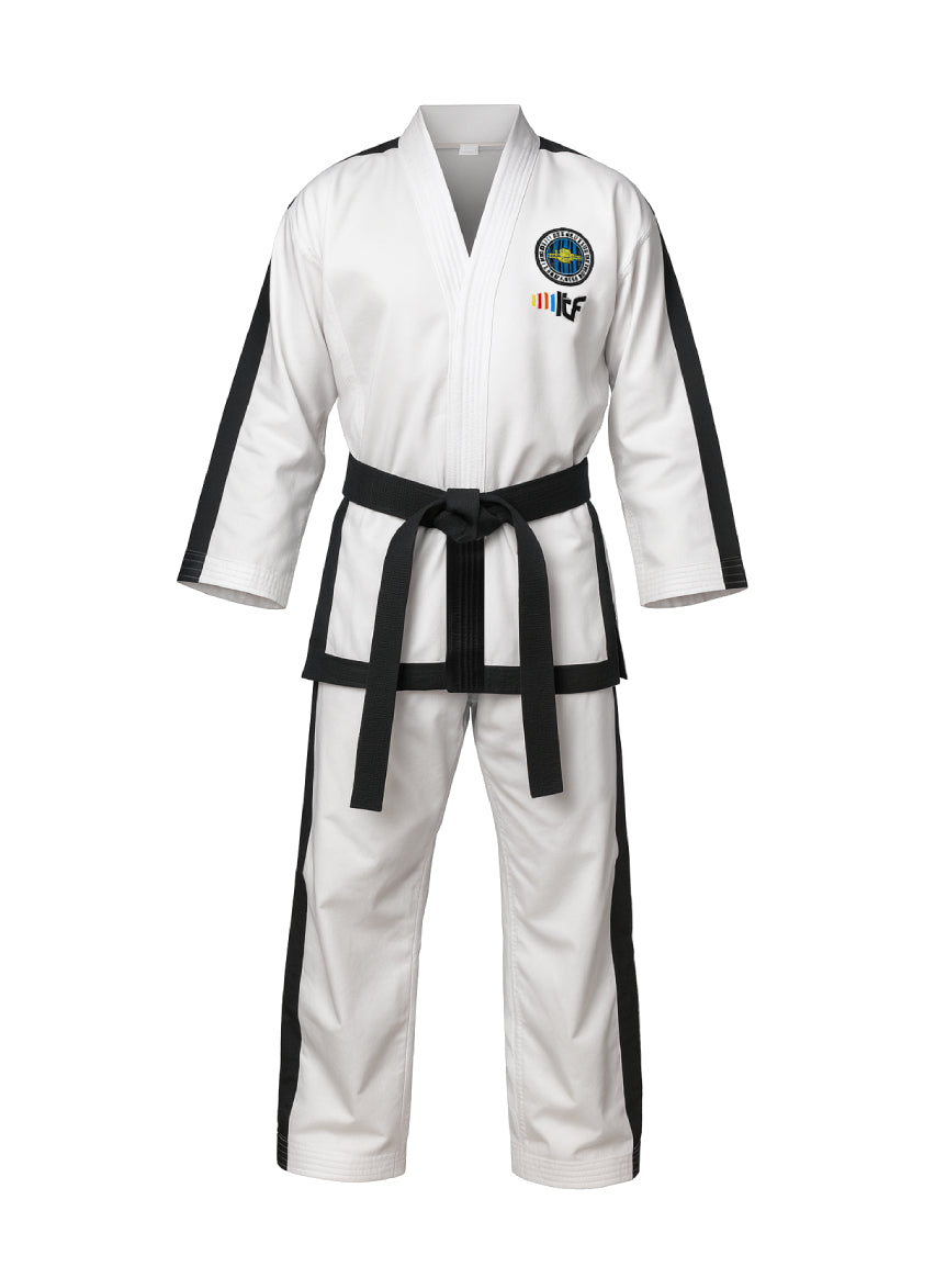 Katsudo taekwondo kimonó top pro Itf, fehér