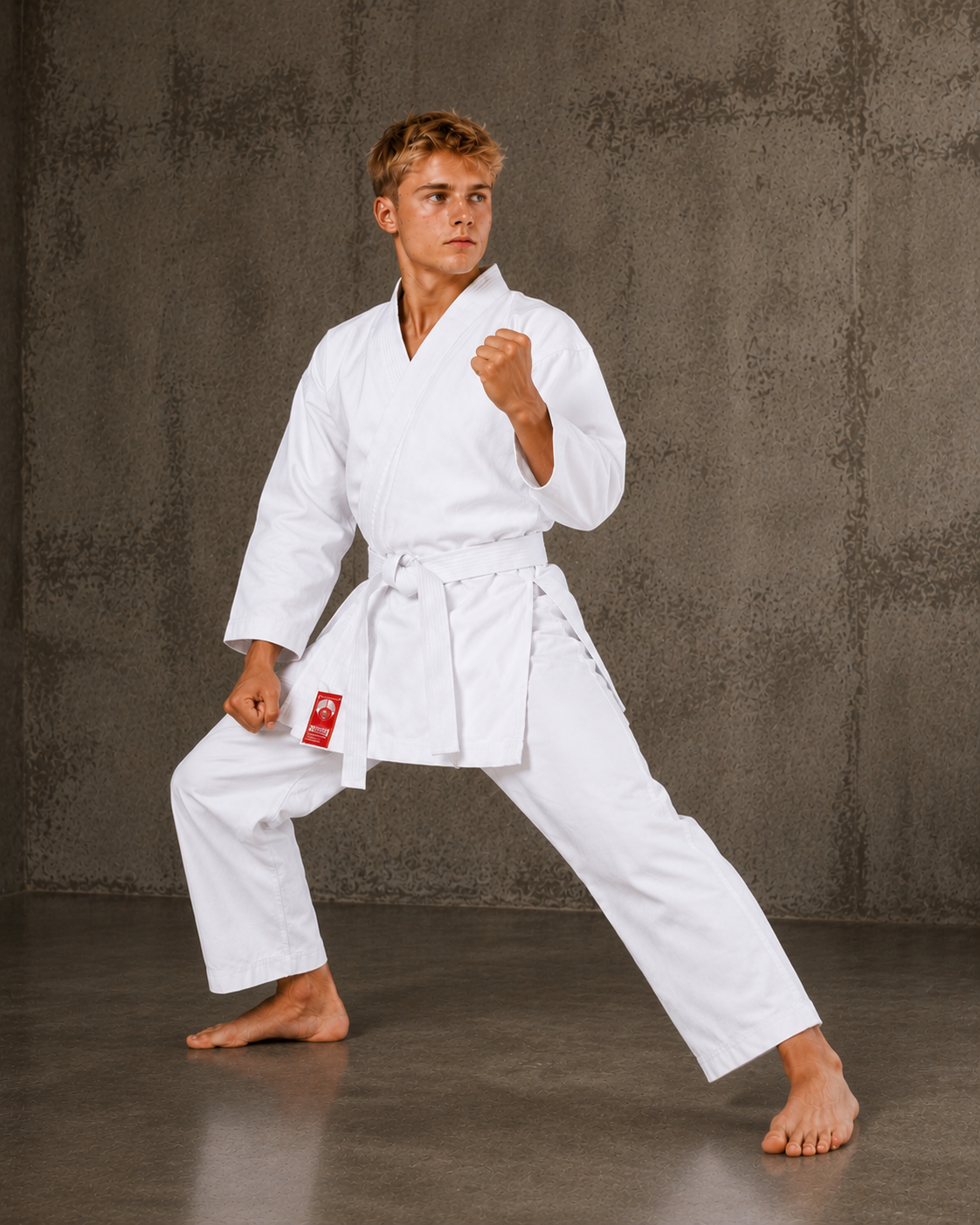 Katsudo karate kimonó Tiger, fehér