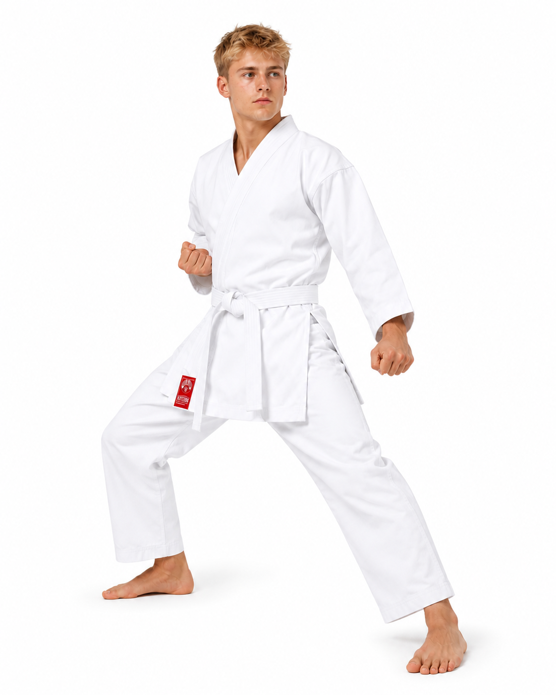 Katsudo karate kimonó Tiger, fehér