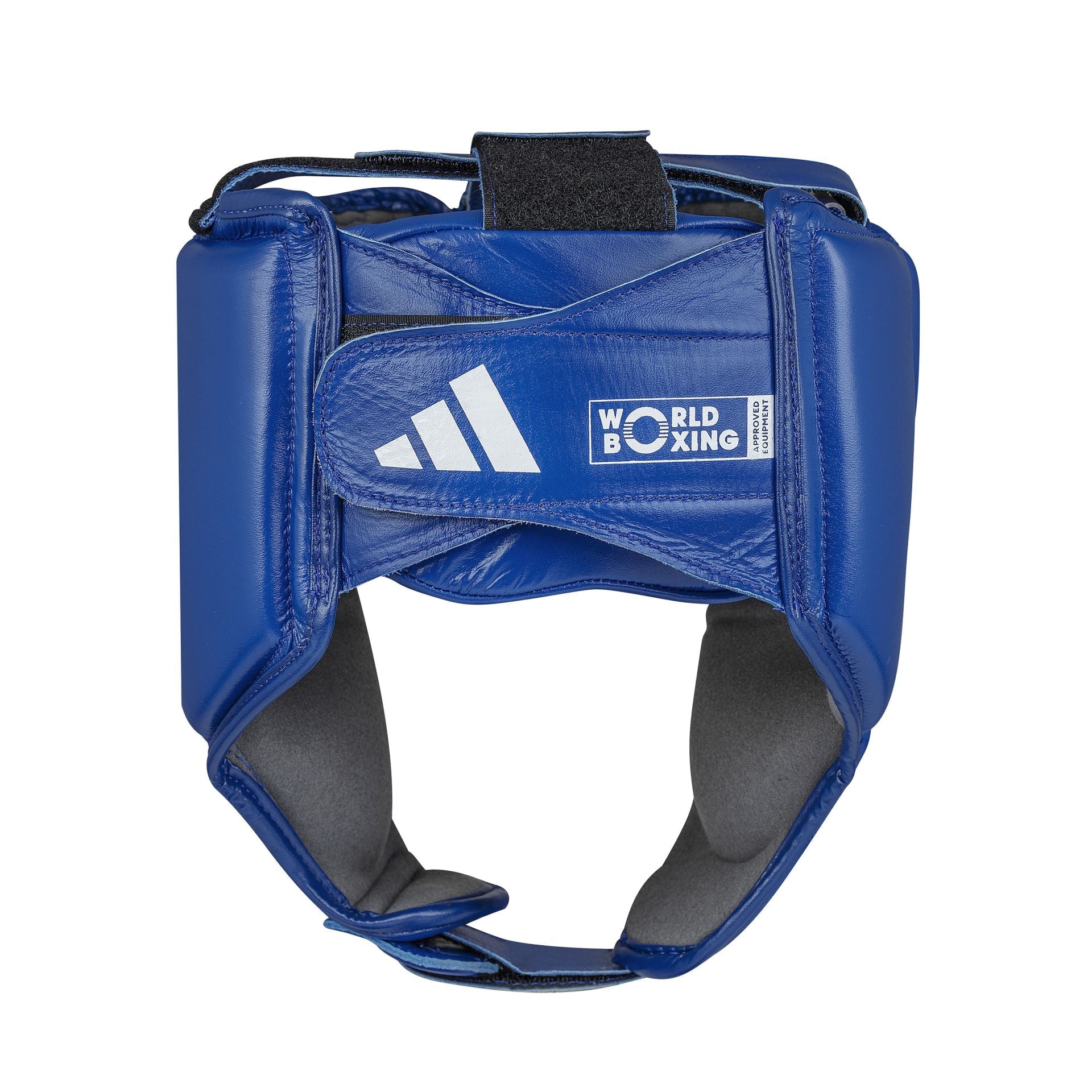 Adidas bőr boxsisak WOBHG1, kék