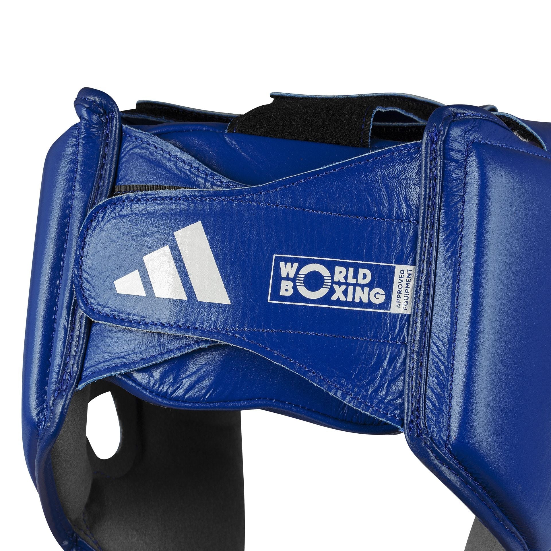 Adidas bőr boxsisak WOBHG1, kék