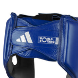 Adidas bőr boxsisak WOBHG1, kék