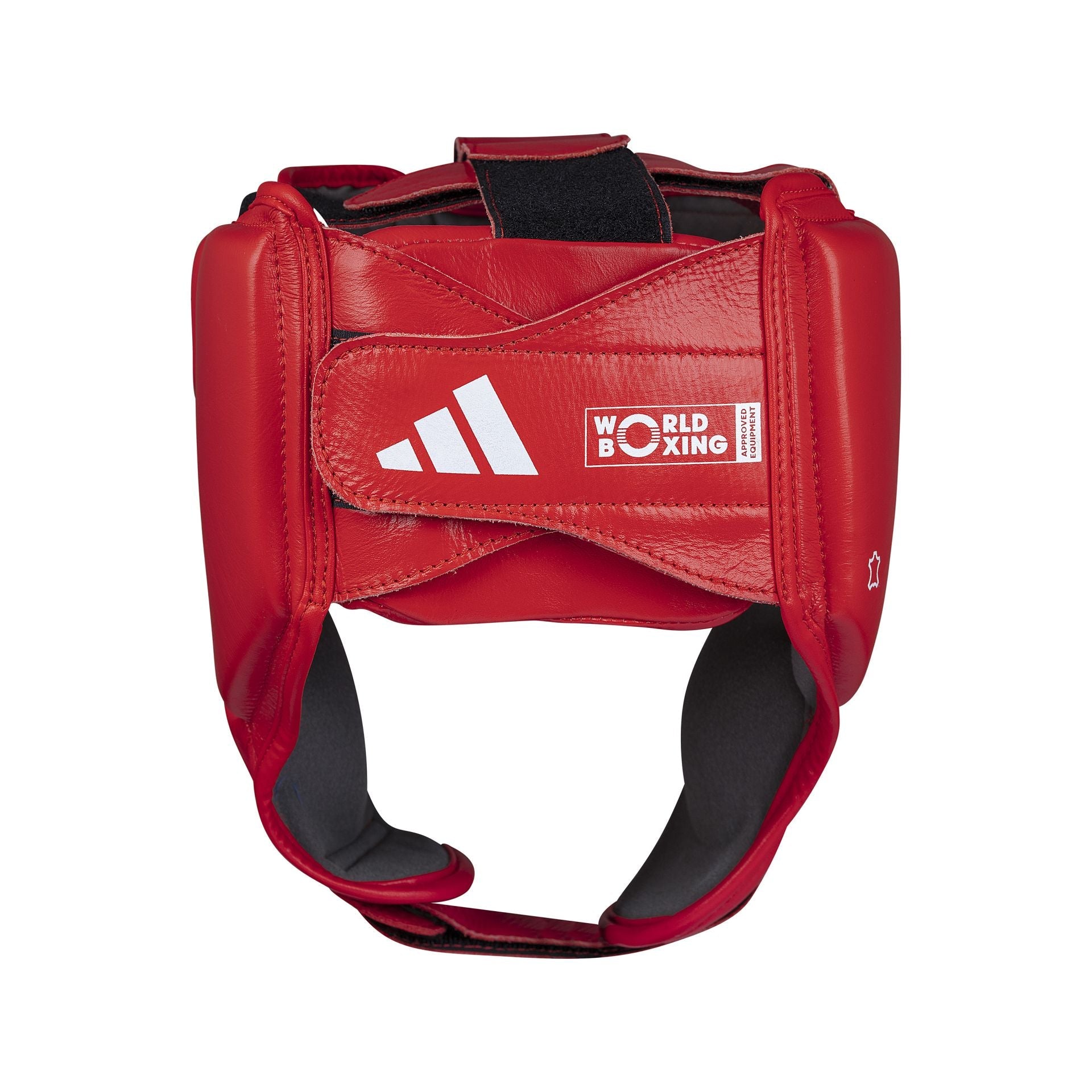 Adidas bőr boxsisak WOBHG1, piros