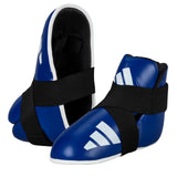 Adidas Super Safety Kicks kickbox lábfejvédő, kék