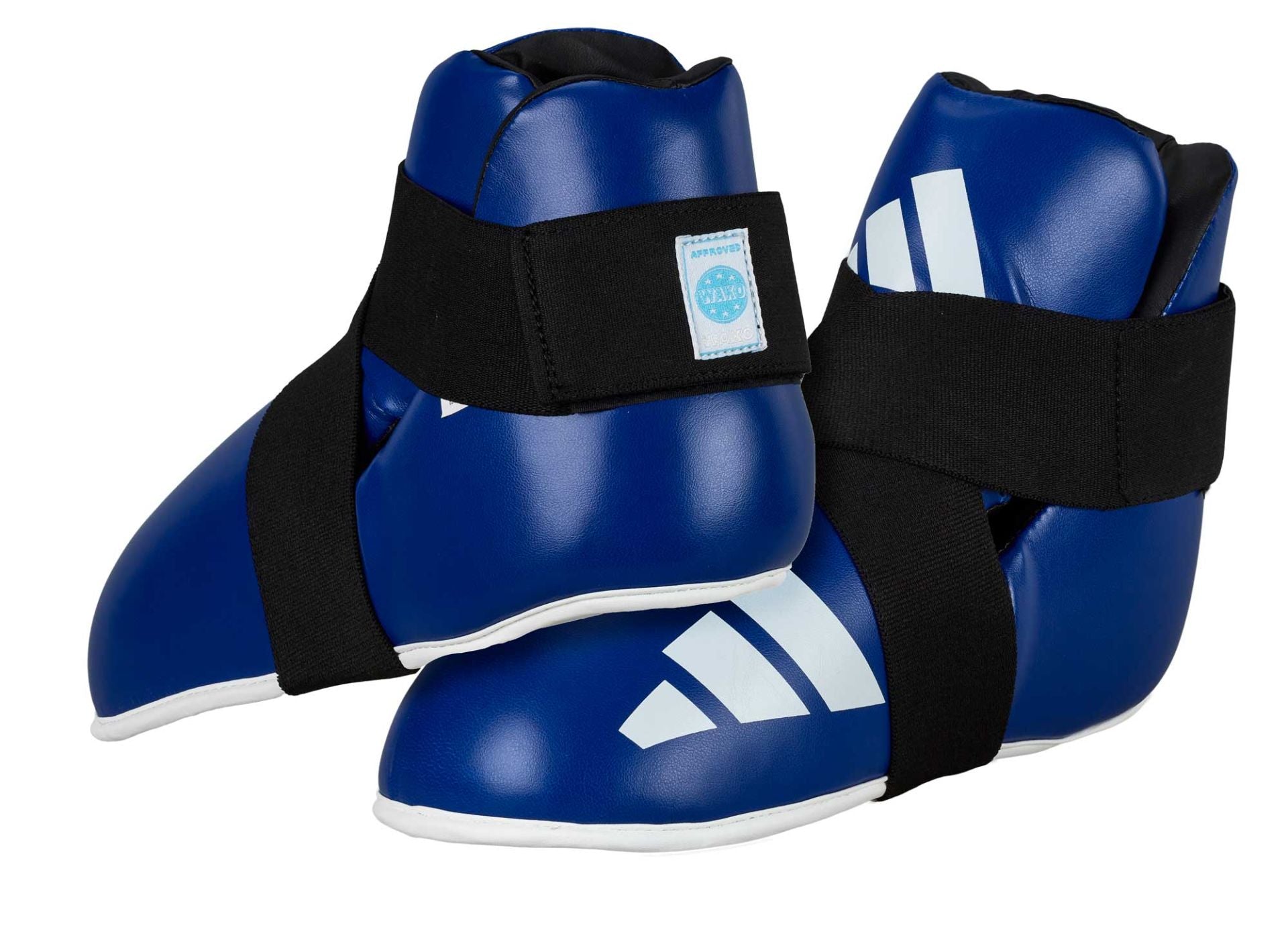 Adidas Super Safety Kicks kickbox lábfejvédő, kék
