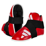 Adidas Super Safety Kicks kickbox lábfejvédő, piros