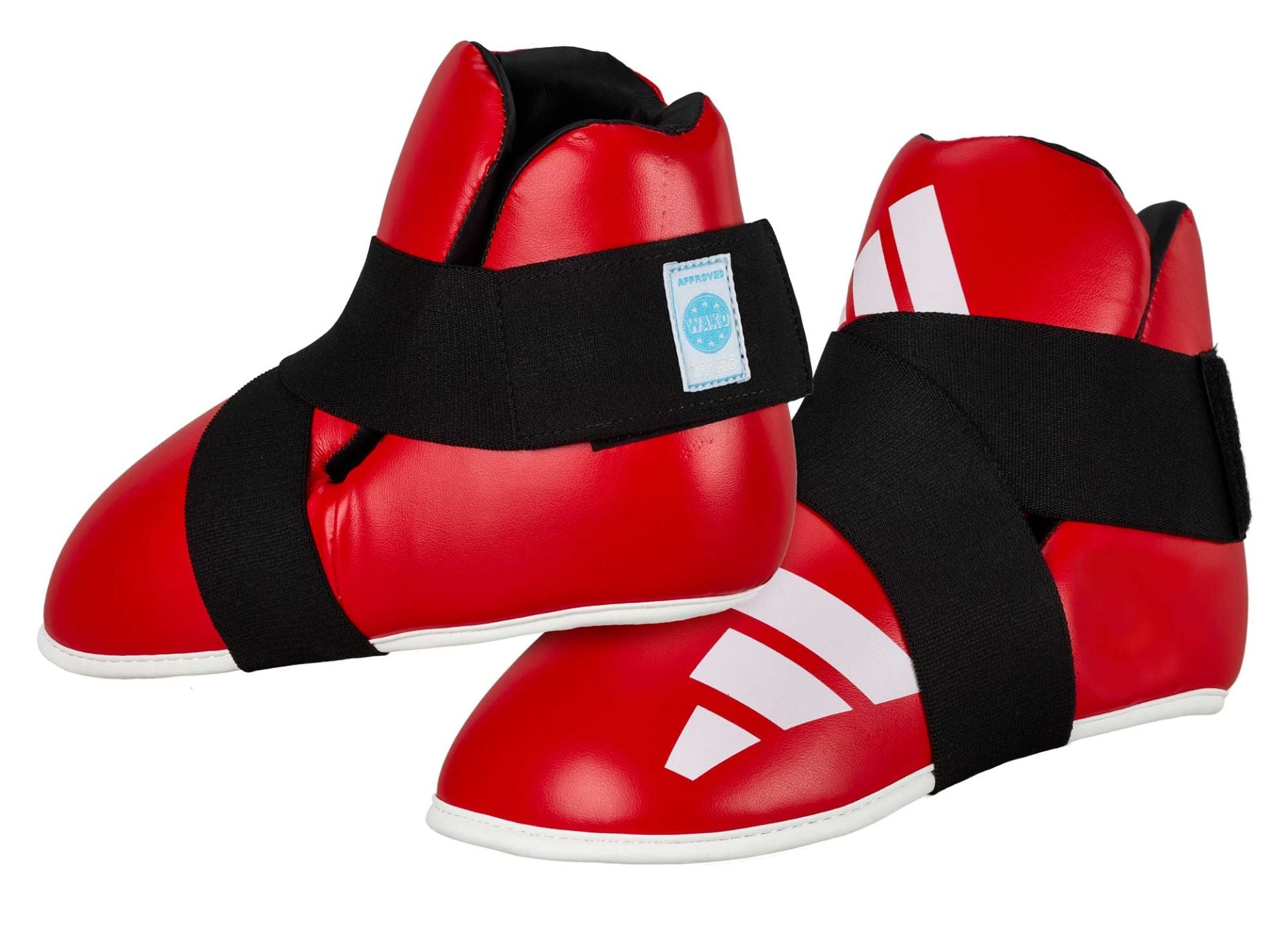 Adidas Super Safety Kicks kickbox lábfejvédő, piros