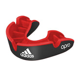 Adidas 4. generációs Opro Silver fogvédő, fekete-piros