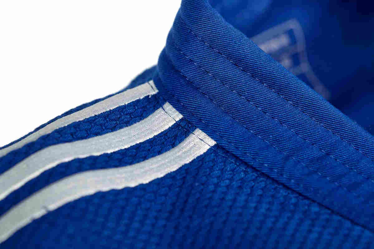 Adidas gyerek JU kimonó Evolution 250g, kék