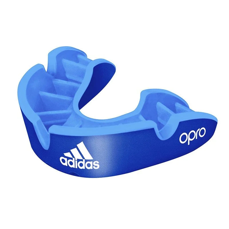 Adidas chránič zubov 4. generácie Opro Silver, modrý