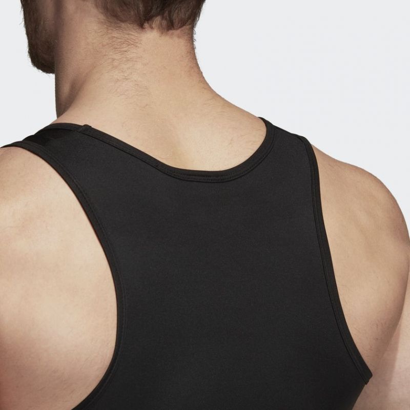 Adidas súlyemelő mez Power Lift, fekete