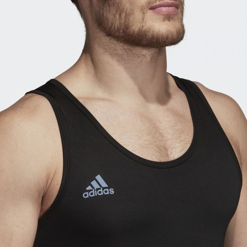 Adidas súlyemelő mez Power Lift, fekete