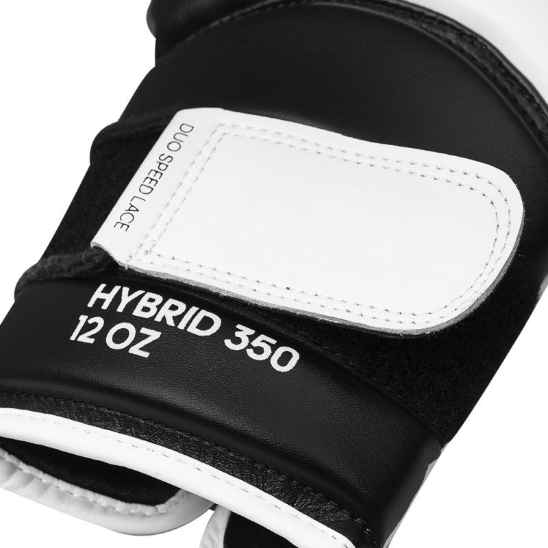 Adidas bokszkesztyű Hybrid 350, fehér-fekete