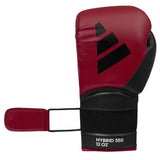 Adidas bokszkesztyű Hybrid 350, piros-fekete