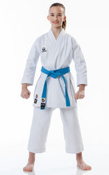 Tokaido gyermek KA kimonó Kata Master WKF 340g, fehér