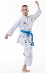 Tokaido gyermek KA kimonó Kata Master WKF 340g, fehér