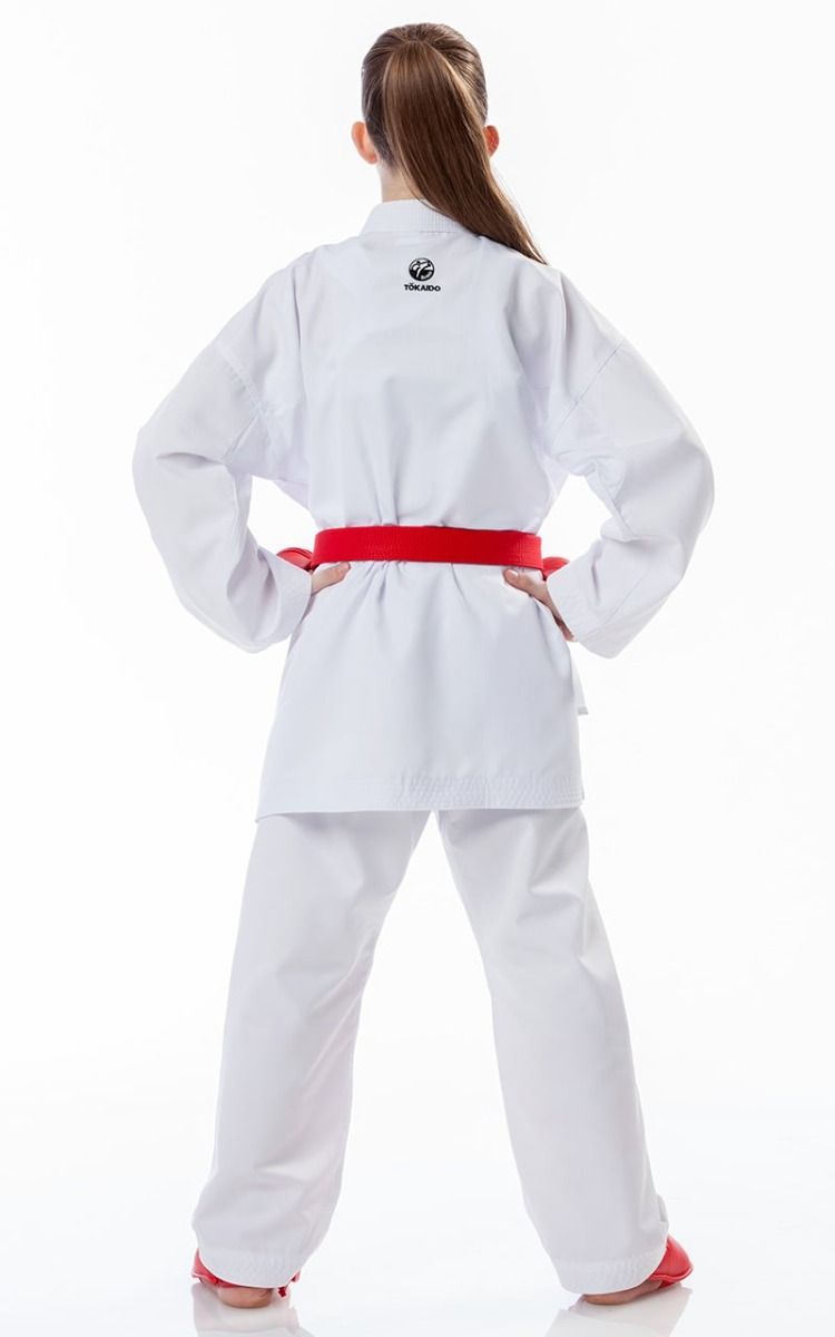 Tokaido gyermek KA kimonó Kumite Master WKF 270g, fehér