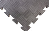 Zebra tatami Puzzle, fekete-szürke