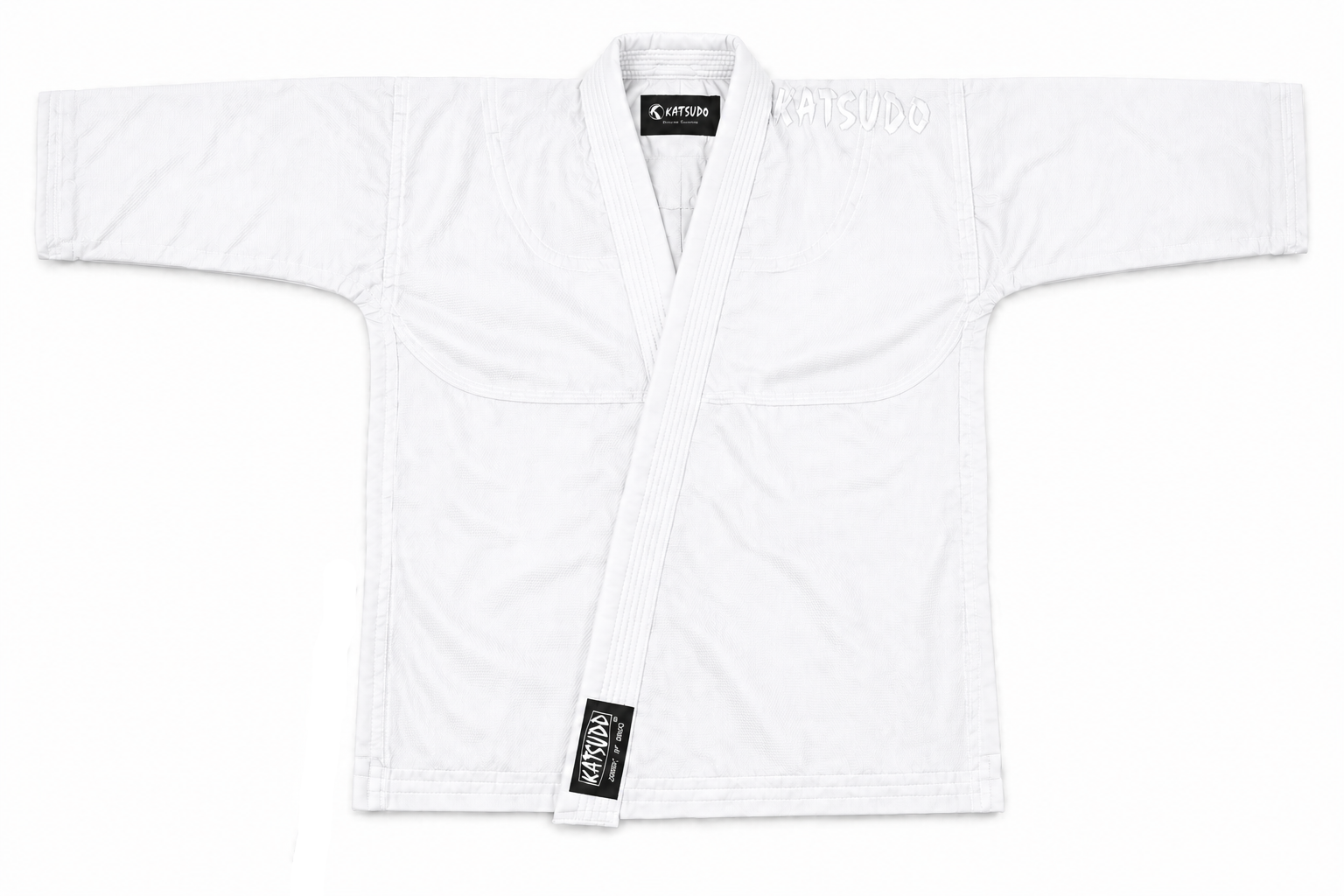 Katsudo Yori női Jiu Jitsu kimonó 450g, fehér