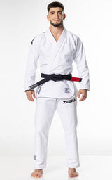 Zebra BJJ kimonó  GI Guerreiro 350g, fehér