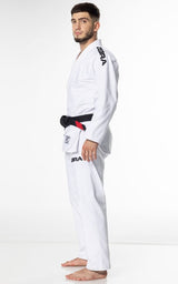 Zebra BJJ kimonó  GI Guerreiro 350g, fehér