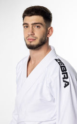 Zebra BJJ kimonó  GI Guerreiro 350g, fehér